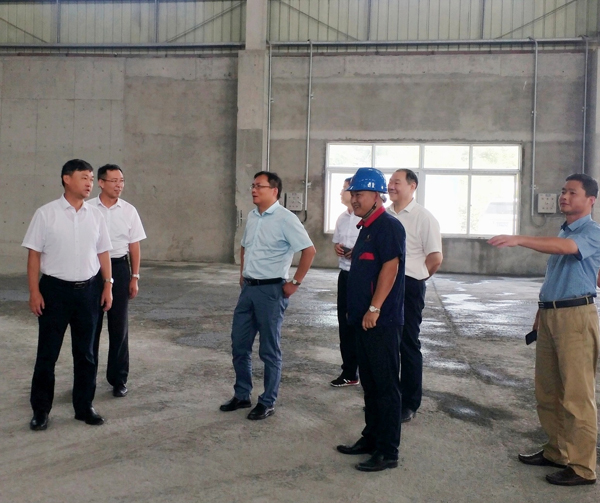 集團公司黨委委員、股份公司黨委書記、總經理蔣培進到矸石項目部調研 